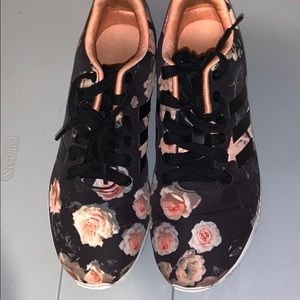 Floral Adidas Zx Flux